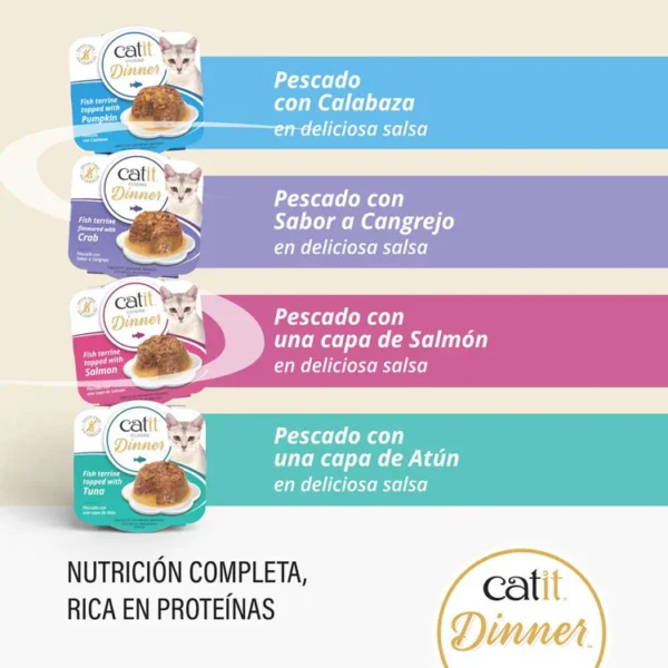 Catit comida húmeda para gatos
